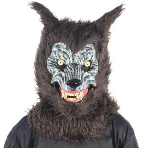 Adult Werewolf Mask with moving Jaw
