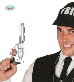 Armed Police FBI Fancy Dress Hand Gun