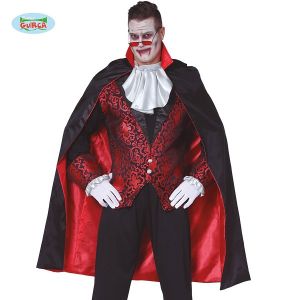 Deluxe Lined Vampire Cape with Collar 115cm