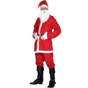 Mens Christmas Budget Santa Costume