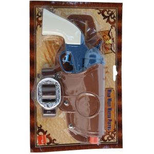 Cowboy Water Pistol Revolver & Holster Set