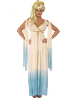 Ladies Greek Princess Costume - M, L & XL