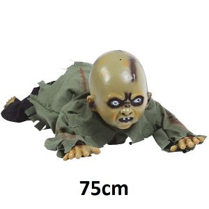 Crawling Zombie Baby Prop Decoration