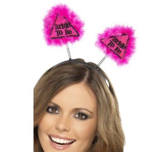 Hen Party Bride to Be Head Boppers - Pink