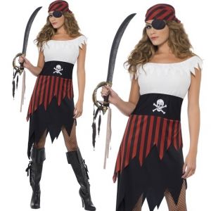 Ladies Pirate Wench Costume 