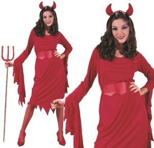 Halloween Devil Lady Costume 
