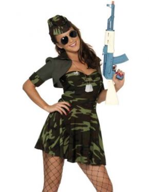 military-babe-costume
