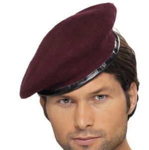 Soldiers Fancy Dress Red Beret