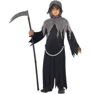 Childrens Halloween Grim Reaper Costume 