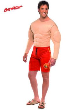 Mens Fancy Dress - Baywatch Lifeguard Costume