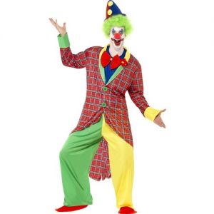 Circus Clown Fancy Dress Costume - M, L or XL