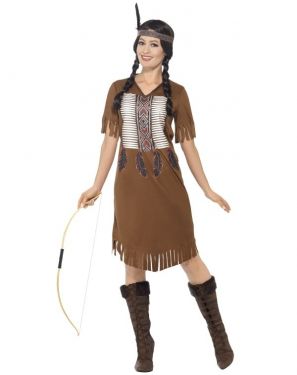 Ladies Native American Indian Warrior Princess