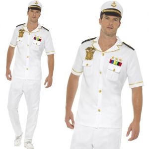 1980's Short Sleeve Sailor Captain Officer