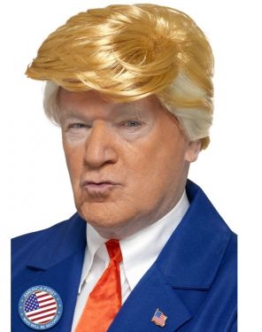 Adult President Trump Blonde Wig