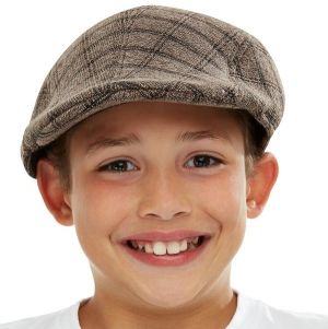 Childrens Victorian Boy Flat Cap