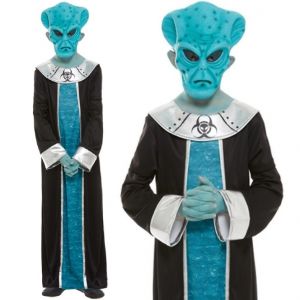 Childrens Alien Lord Fancy Dress Costume