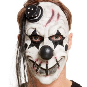 Latex Scary Clown Mask