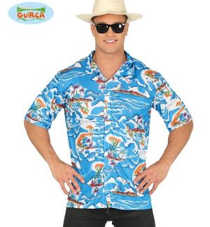 Mens Hawaiian Tourist Shirt
