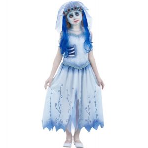 Childs Halloween Licensed Emily Corpse Bride Costume
