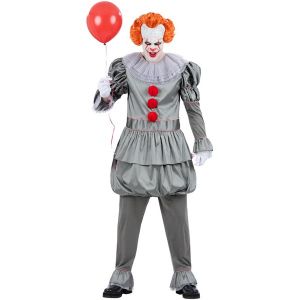 Adult Halloween Licensed IT Chapter 2 Pennywise Clown Costume