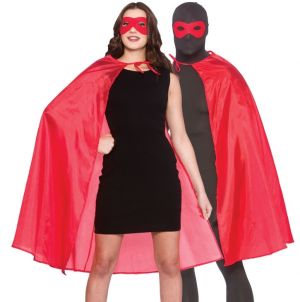 Adult Superhero Cape Kit - Red