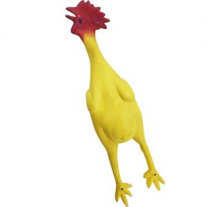 Rubber Squeaking Chicken