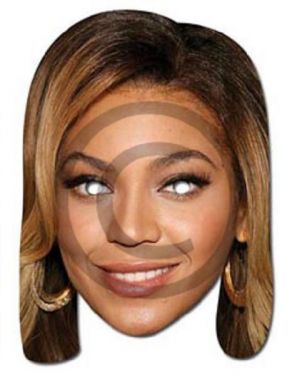 Celebrity Fancy Dress Mask - Beyonce Mask