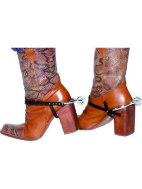 Cowboy Fancy Dress - Boot Spurs