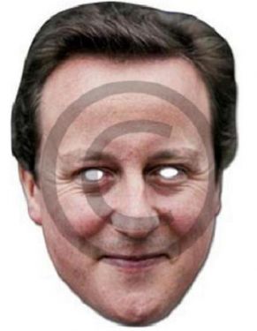 Celebrity David Cameron Card Mask