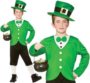 Childrens Funny Leprechaun St Patrick's Day Costume