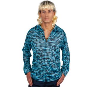 Mens Exotic Tiger Print Shirt