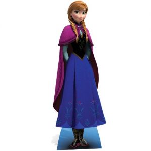 Licensed Disney Frozen Lifesize Cutout 155cm - Anna