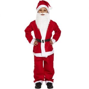Childrens Christmas Santa Claus Costume