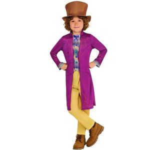 Kids Licensed Willy Wonka Costume