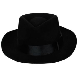 Classic Gangster Hat - Black