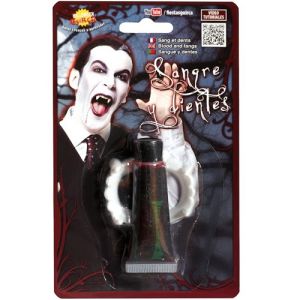 Halloween Vampire Blood & Fangs Set