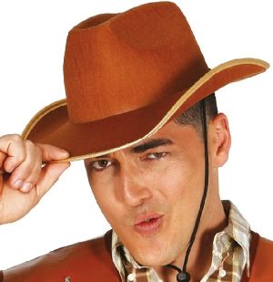 Brown Cowboy Hat