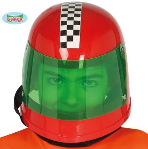 Racing Driver Helmet in Red
