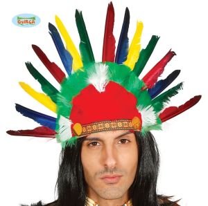 Indian Chief Fancy Dress Headdress