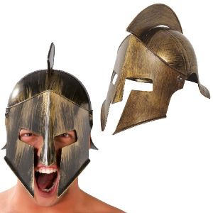 Spartan Gladiator Fancy Dress Helmet 