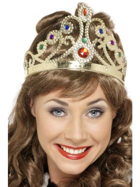 Christmas Fancy Dress - Queens Crown with Jewels