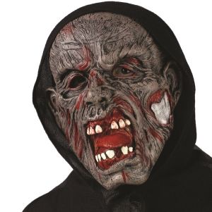 Halloween Hooded Zombie Mask