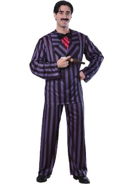 Deluxe Gomez Addams Fancy Dress Costume