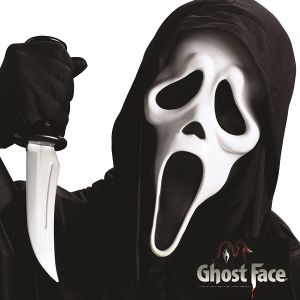 Halloween Officially Licensed Scream GhostFace Mask & Knife Set