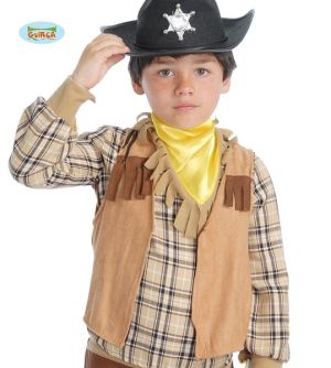 Childs Cowboy Waistcoat