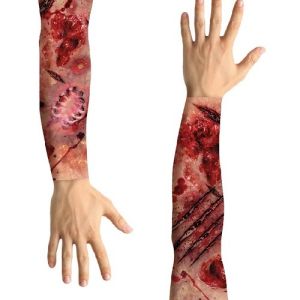 Wound & slash effect tattoo sleeves