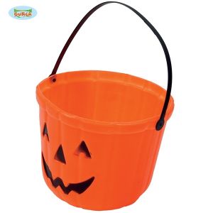 Halloween Trick or Treat Pumpkin Bucket