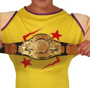 World Champ Wrestler or Boxing Belt