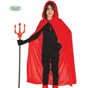 Childs Velvet Hooded Cape