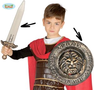 Childs Roman Shield & Sword Set